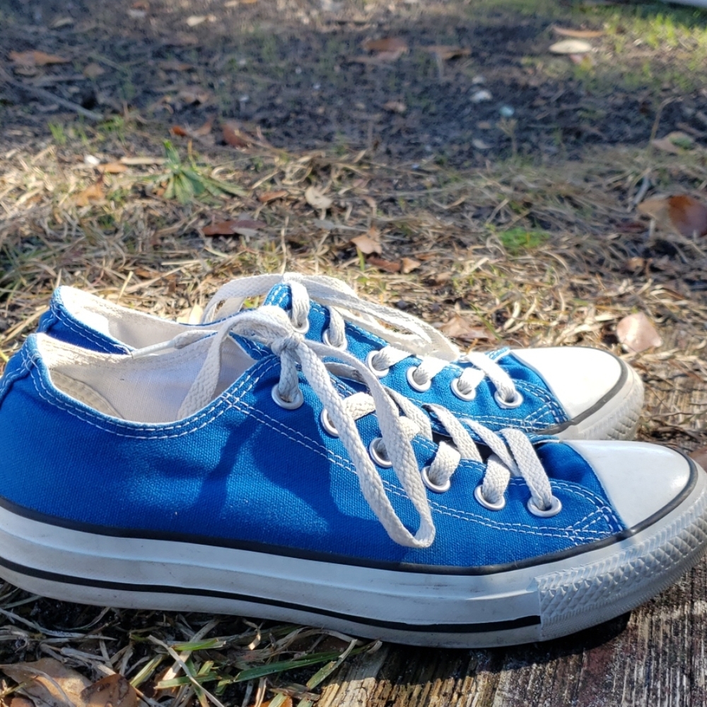 Converse All Star Blue Excellent bacon Women 8